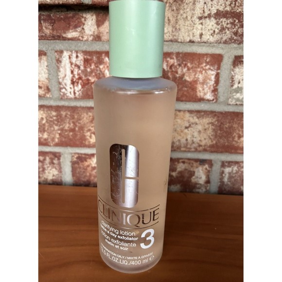 CLINIQUE #3 CLARIFYING LOTION COMBINATION OILY SKIN 13.5 OZ - Picture 1 of 4